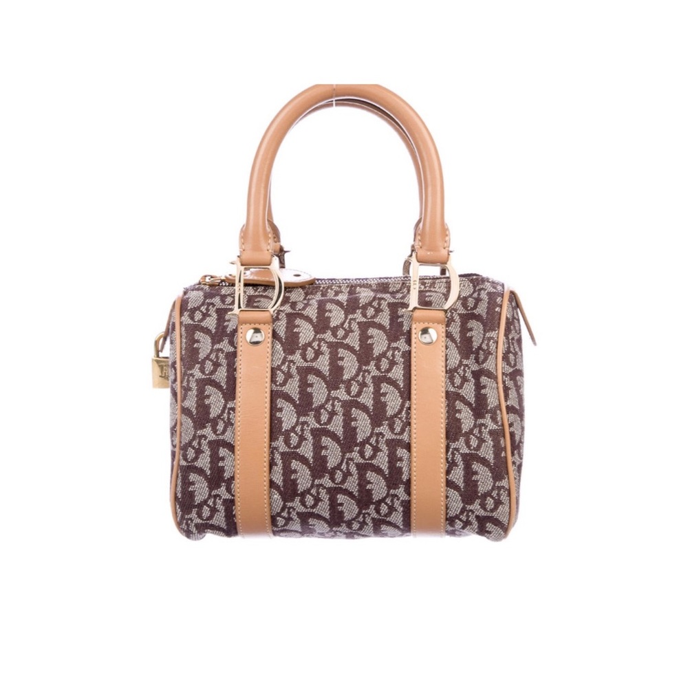Vintage Dior trotter mini Boston bag